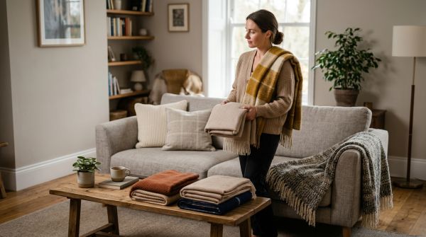 How to choose the perfect sofa throw blanket for your home